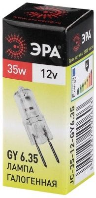 ЭРА GY6.35-JC-35W-12V Ламп. галогенная прозр. (1 / 100 / 1000)