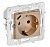 IEK SKANDY SK-R14-16-U14-018-K98 Роз. с з/к/ш 16А с USB C 18Вт SK-R17Sa песоч.