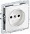 IEK BRITE BR-R10-10-K01 Розетка 1-местная без заземления без защитных шторок 10А РС10-1-0-БрБ белый (1 / 10 / 100)
