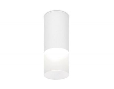 Ambrella  TN230 WH/S белый/песок LED 4200K 5W D60*150 накладной светодиодный точечный светильник