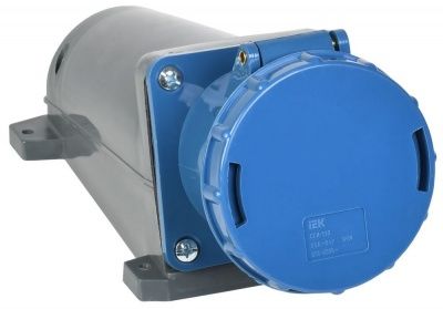 IEK Розетка стац. ССИ-133 63А-6ч 220В 2P+PE IP54