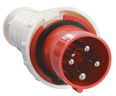 IEK Вилка перенос. ССИ-034 63А-6ч 380В 3P+PE IP54