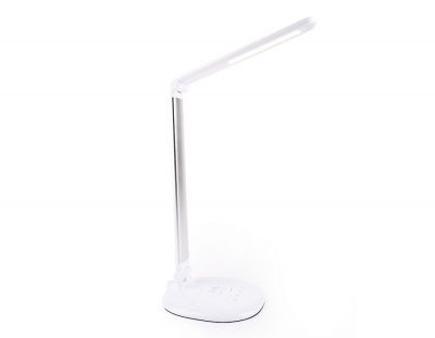 Ambrella DE524 SL серебро LED 3000-6400K 7W Светодиодная настольная лампа с беспроводной зарядкой
