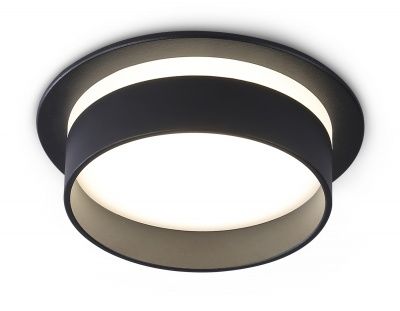 Ambrella Светильник встраиваемый TN5213 BK черный GX53 D110*58