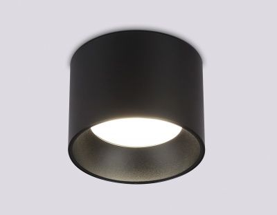 Ambrella TN52885 SBK Светильник накладной точечный черный песок GX53 max 12W D97*70