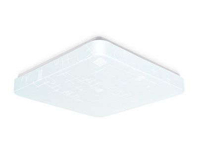 Ambrella FZ1154 WH Свет-ник потолочный светод-ный белый 18W 270*270*80 (Без ПДУ) 6400K - хол. дневн. свет