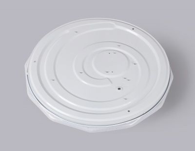 Ambrella FZ417 WH Свет-ник потолочный светод-ный с пультом белый IP20 46W 3000K-6500K+RGB D380*60 (ПДУ ИК) 3000K - тепл. бел. свет