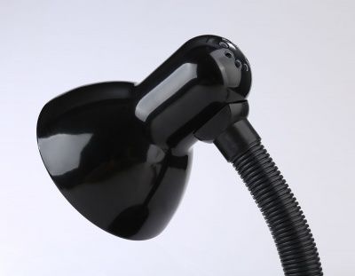 Ambrella настольный светильник с выключателем DE7704 BK черный E27 max 40W