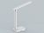 Ambrella DE444 WH белый LED 3000-6400K 7W Светодиодная настольная лампа с USB портом и таймером_
