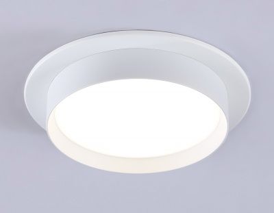 Ambrella Светильник встраиваемый TN5225 WH белый GX53 D110*35