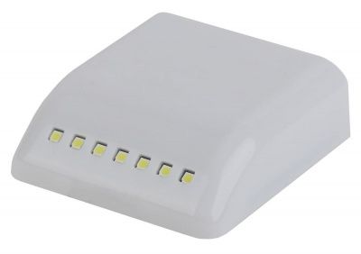 ЭРА Фонарь SB-404 пушлайт-подсветка универсальная в шкаф [7SMD LED, сенсор, 2xAAA, бл.]