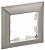 IEK BRITE BR-M12-12-4-K23 Рамка 1-мест. РУ-1-Бр хром/никель (1 / 10 / 100)