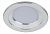 ЭРА KL LED 15-7 WH/CH Светильник светодиодный круглый «серебряная окантовка» 7W 4000K, белый/серебро