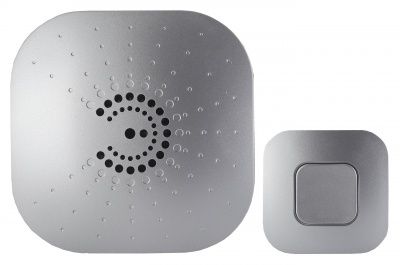 ЭРА 90680 Звонок BIONIC Silver беспроводной