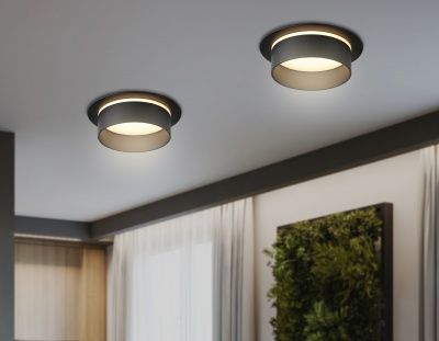 Ambrella Светильник встраиваемый TN5213 BK черный GX53 D110*58