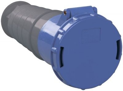 IEK Розетка перенос. ССИ-233 63А-6ч 220В 2P+PE IP54