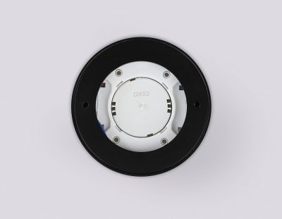 Ambrella TN52894 SBK/GBK Светильник накладной точечный черный песок/черный глянец GX53 max 12W D97*60