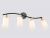 Ambrella TR8723/4 BK/WD Светильник накладной черный/дерево E14/4 max 60W 760*100*210
