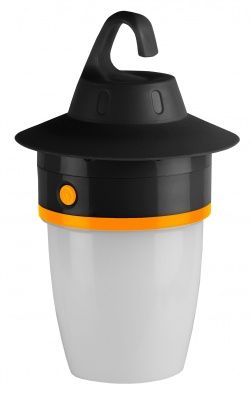 ЭРА Фонарь KB-503 Кемпинг ЧЕРНЫЙ, 1WxLED, 3xAA, карт (10/60/240)