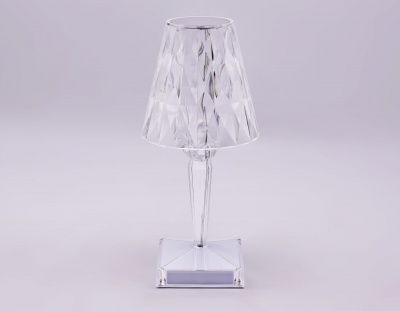 Ambrella DE8055 CL прозрачный LED 3000K/4200K/6400K 3W Настольная светодиодная лампа с сенсорным выключателем 