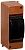 IEK KREPTA 3 Корпус пластиковый КМПн 2/2 IP30 дуб (1/ 20 /100/ 800)
