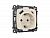 Ambrella Volt MO330010 Комплект механизма электрической розетки OMEGA Бежевый матовый 2USB A+C 20W (быстрая зарядка) с/з QUANT (OP3300, VM160)