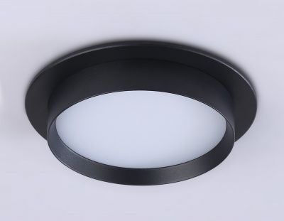 Ambrella Светильник встраиваемый TN5227 BK черный GX53 D110*35