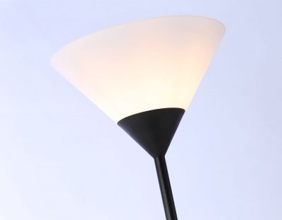 Ambrella Светильник напольный с выключателем на проводе TR97618 BK черный E27 max 40W D245*1760