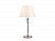 Ambrella LH71007 BN/WH Светильник настольный никель/белый E14 max 40W D260*505