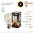 ЭРА F-LED A60-9W-827-E27  (филамент, груша, 9Вт, тепл, Е27) (10/100/1500)