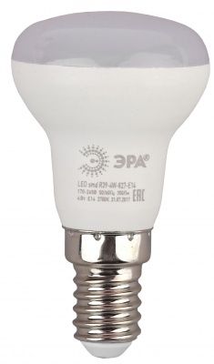 ЭРА STD LED R39-4W-827-E14 Ламп. светод-ная рефлектор E14 4W 2700K - тепл. бел. свет (1 / 10 / 100)