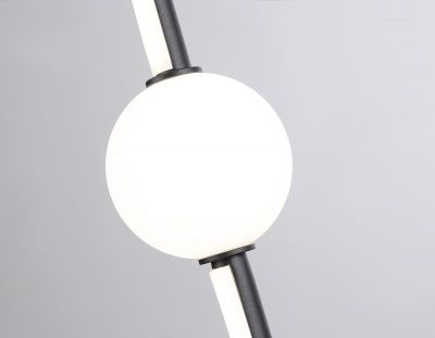 Ambrella Подвесной светодиодный светильник FL66363 BK черный 19W 4200K 190*80*1000