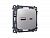 Ambrella Volt MO511010 Комплект механизма розетки OMEGA Сталь матовый 2USB A+C 20W 3000mA (быстрая зарядка) QUANT (OP5110, VM177)