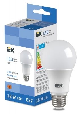 IEK LED LL-I-A65-18-230-65-E27 Лампа светодиодная груша 1850lm 6500K (хол дн свет) (1/ 10 /100/ 1500)