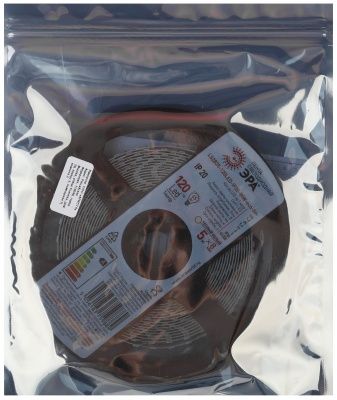 ЭРА Лента светодиодная LS2835-9,6W-120-12-2700K-IP20-1 year-5m (100/1800)
