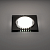 Bohemia LED 53 6 71 Светильник декоративный из ограненного стекла со светодиодной подсветкой, GX53, черный