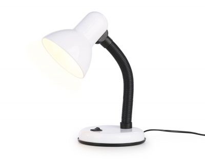 Ambrella настольный светильник с выключателем DE7701 WH белый E27 max 40W