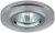 ЭРА DK7 CH/SHSL   св-к стекло круглое MR16,12V, 50W, хром/серебряный блеск (50/2100)_