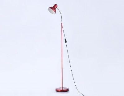 Ambrella Светильник напольный с выключателем на проводе TR97666 RD красный E27 max 40W D140*1450