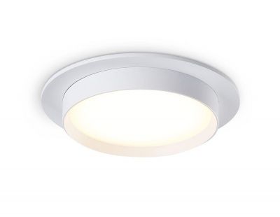 Ambrella Светильник встраиваемый TN5225 WH белый GX53 D110*35
