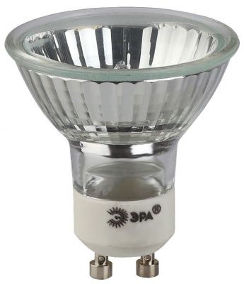ЭРА GU10-JCDR(MR16)-50W-230V Ламп. галогенная прозр. (1 / 10 / 200)