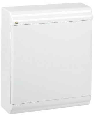 IEK PRIME Корпус пластиковый ЩРН-П-24 модуля навесной белый/белая дверь IP41 (1/  /10/ 100)