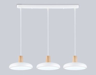 Ambrella FL4840/3 WH/WD Светильник светодиодный подвесной белый/дерево 72W 3000-6000K 550*200*800 (без ПДУ)