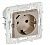 IEK SKANDY SK-R14-16-U14-018-K37 Роз. с з/к/ш 16А с USB C 18Вт SK-R17Sh шамп.