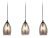 Ambrella TR3537/3 BK/SM/FR Светильник подвесной черный/дымчатый/белый матовый E27/3 max 40W 640*120*820 Ambrella TR3537/3 BK/SM/FR Светильник подвесной черный/дымчатый/белый матовый E27/3 max 40W 640*120*820