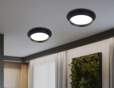 Ambrella Светильник встраиваемый TN5227 BK черный GX53 D110*35