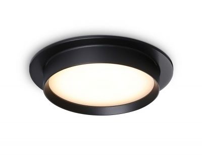 Ambrella Светильник встраиваемый TN5227 BK черный GX53 D110*35