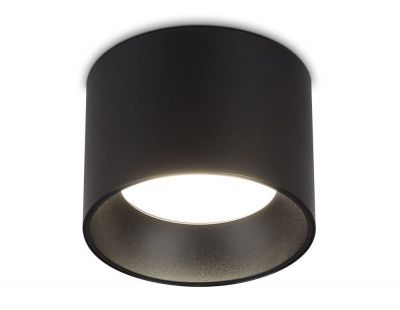 Ambrella TN52885 SBK Светильник накладной точечный черный песок GX53 max 12W D97*70