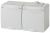 ЭРА 11-2603-03 Розетка 2х2P+E гориз. IP65, 16A-250В, ОУ, серый (5/50/800) ЭРА 11-2603-03 Розетка 2х2P+E гориз. IP65, 16A-250В, ОУ, серый (5/50/800)
