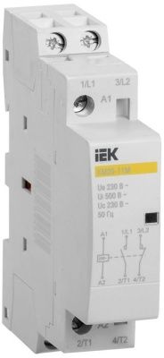 IEK Контактор модульный КМ20-11М AC (1/ 8 /120/ 5040)